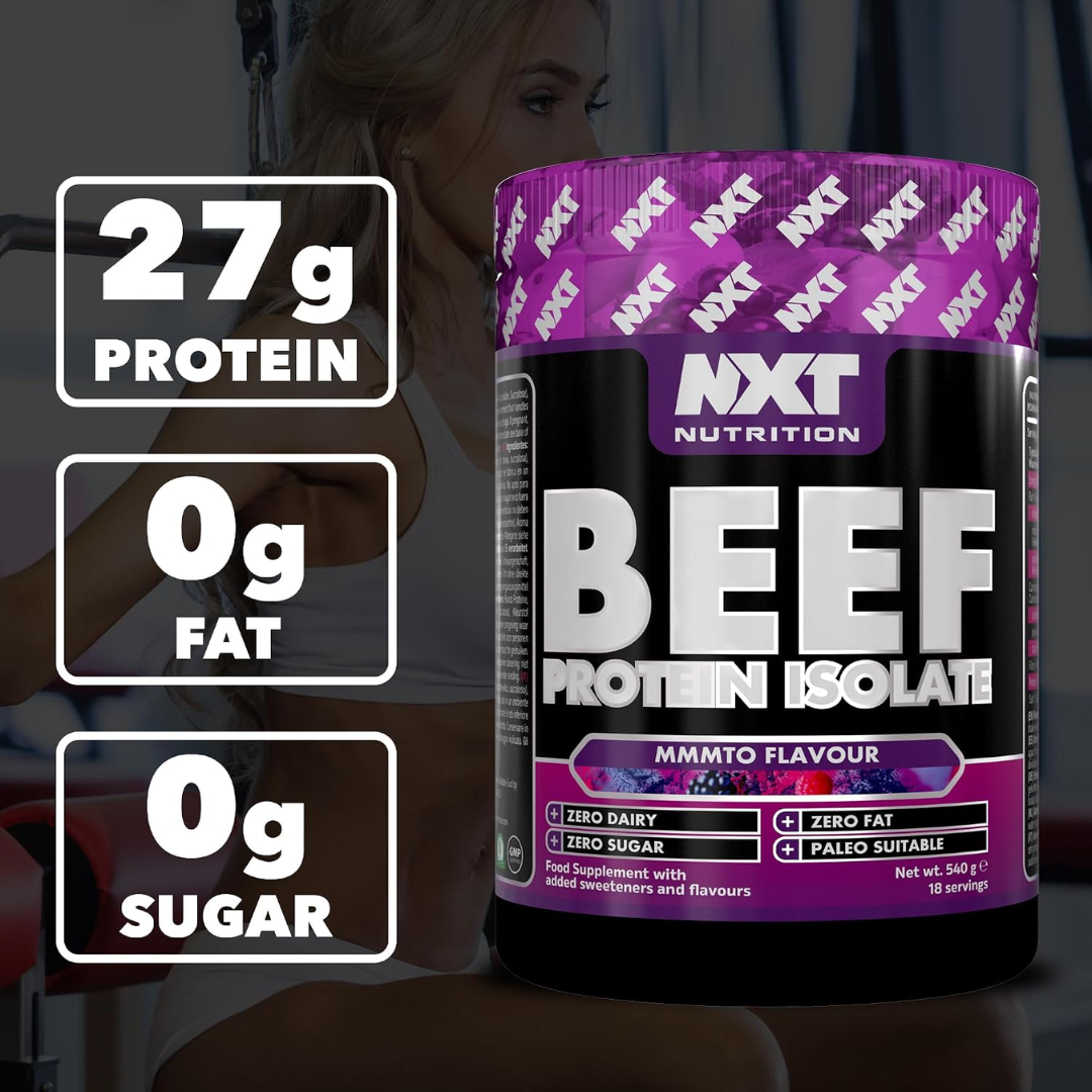 NXT Nutrition Beef Protein Isolate 540g Mmmto