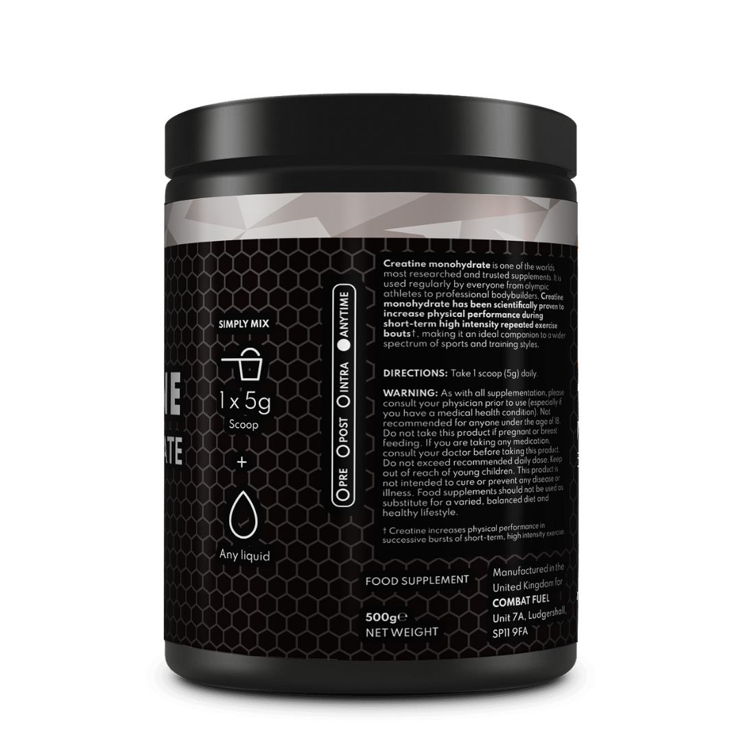 Combat Fuel Pure Creatine Monohydrate 500g