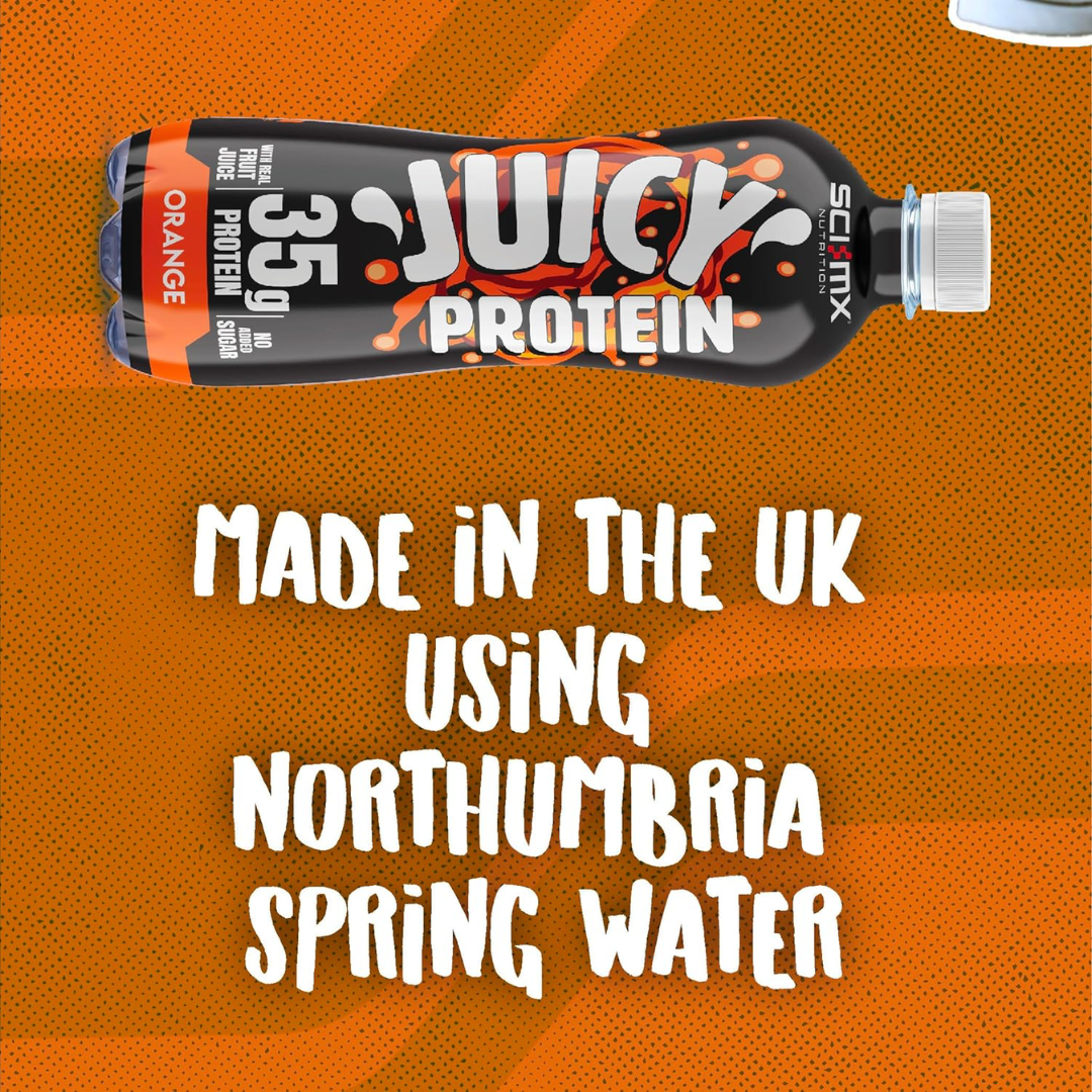 Sci-Mx Juicy Protein 12x500ml Orange
