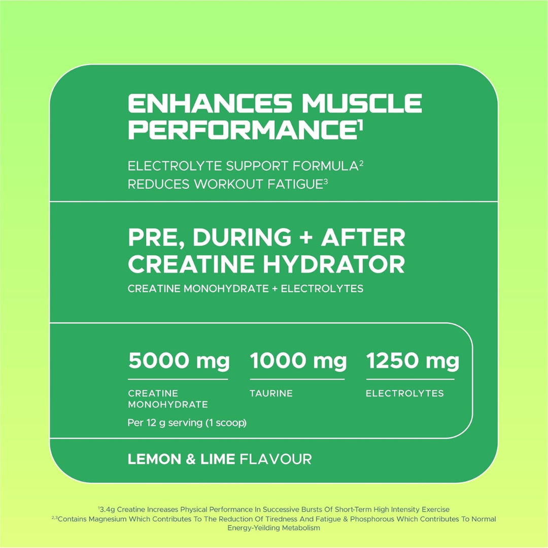 USN Creatine Hydrator 330g Lemon & Lime