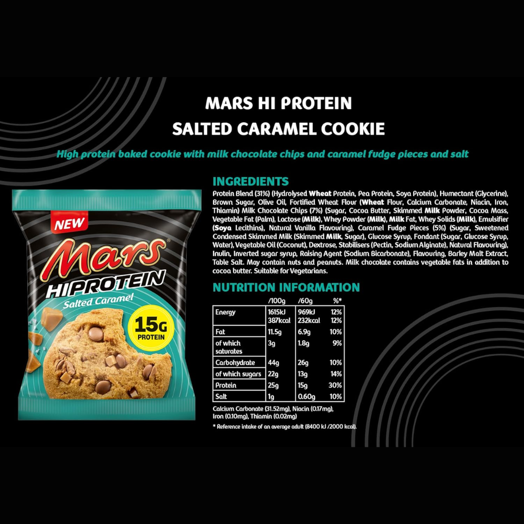 Mars Protein Cookie 12x60g Salted Caramel