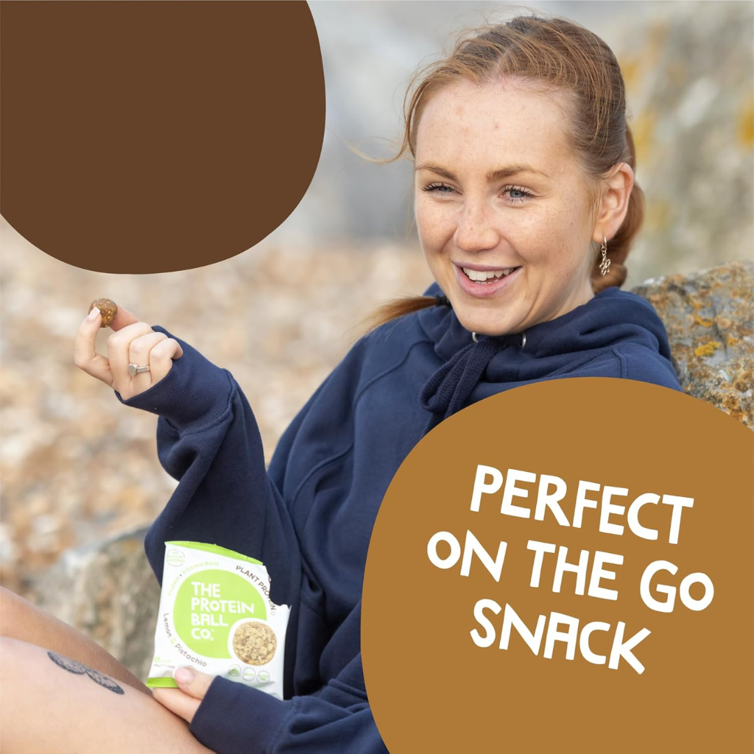 The Protein Ball Co Breakfast To-Go Protein + Vitamin Balls 10x46g Choc Chip Muffin