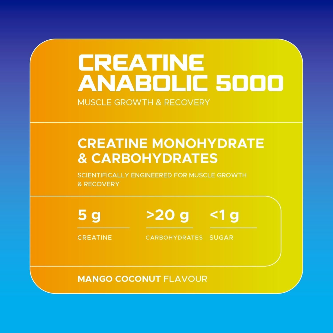 USN Creatine Anabolic 5000 900g Mango Coconut