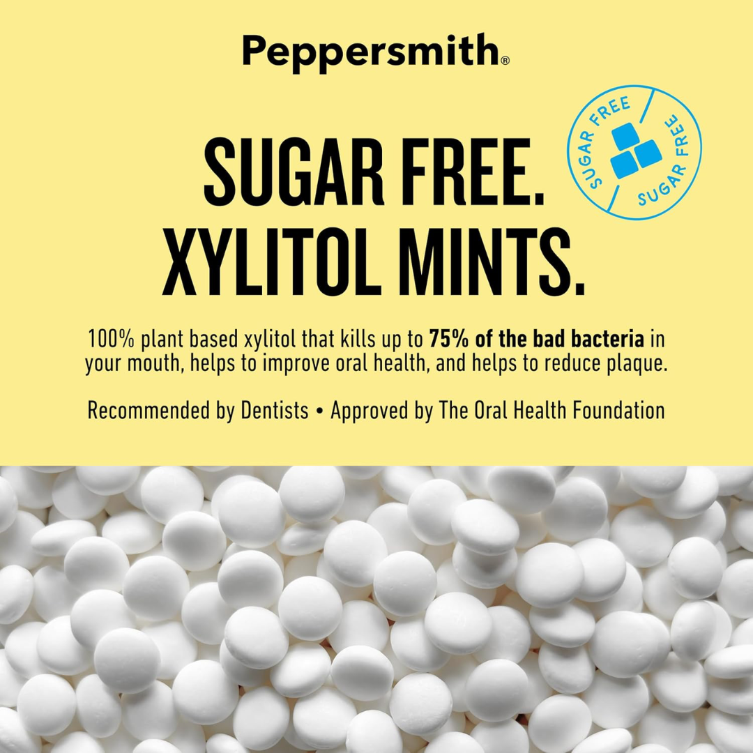 Peppersmith Mints 12x15g Lemon Mint