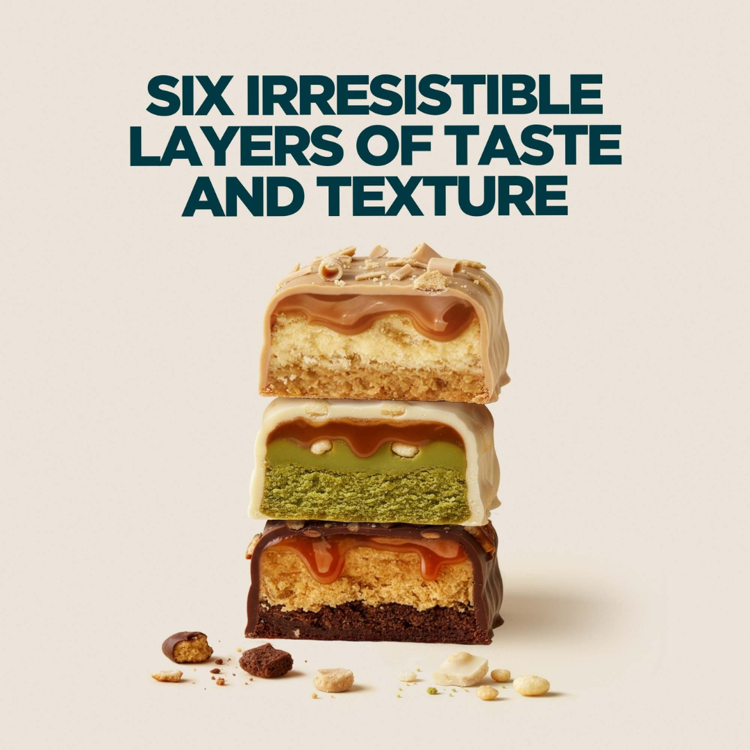 MyProtein Layered Bar 12 x 60g Chocolate Peanut Pretzel