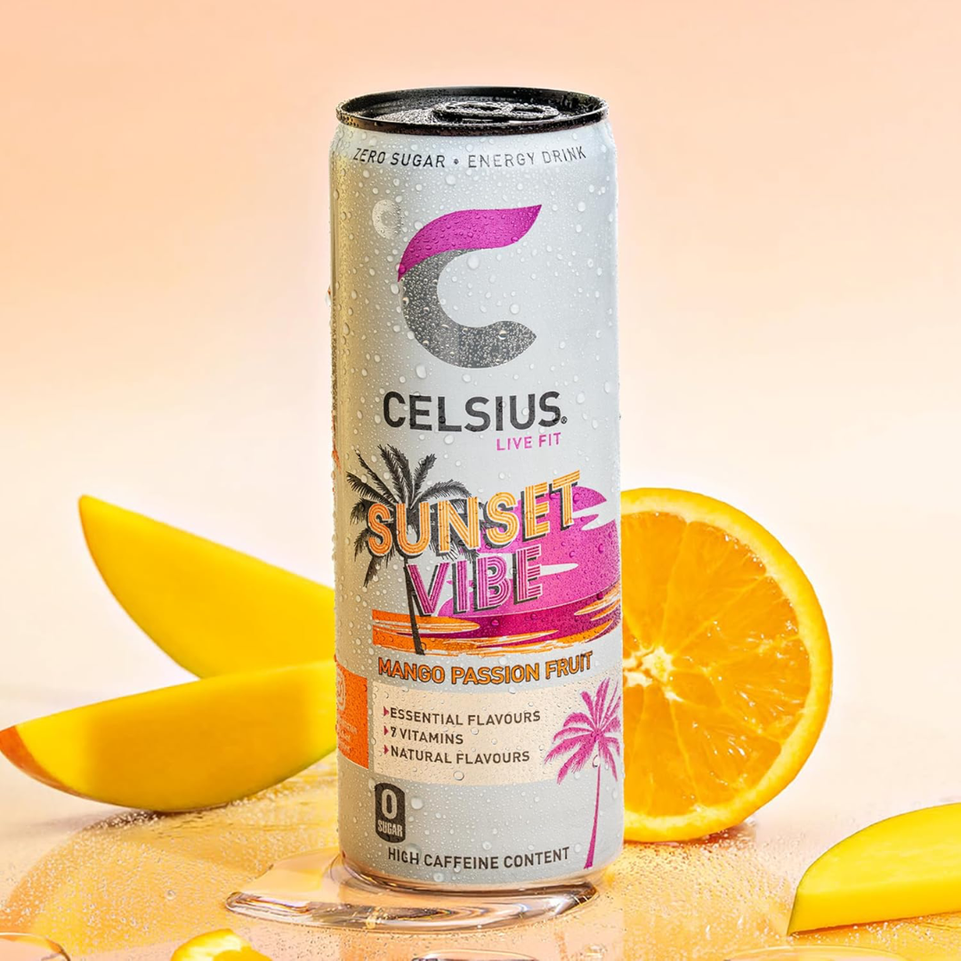 Celsius Energy Drink 12x355ml Sunset Vibe