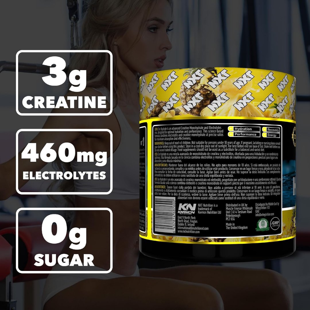 NXT Nutrition CRE Hydrate 360g Pineapple