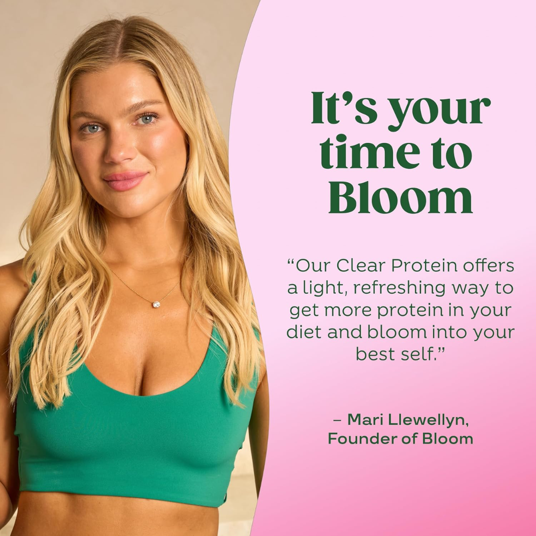 Bloom Clear Protein Collagen 250g Strawberry Watermelon