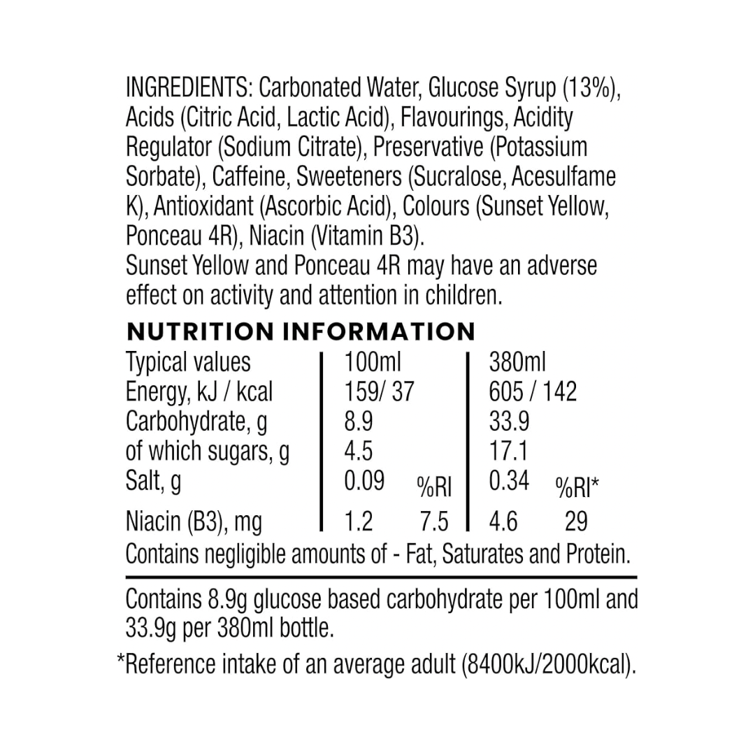 Lucozade Energy 12x500ml Original