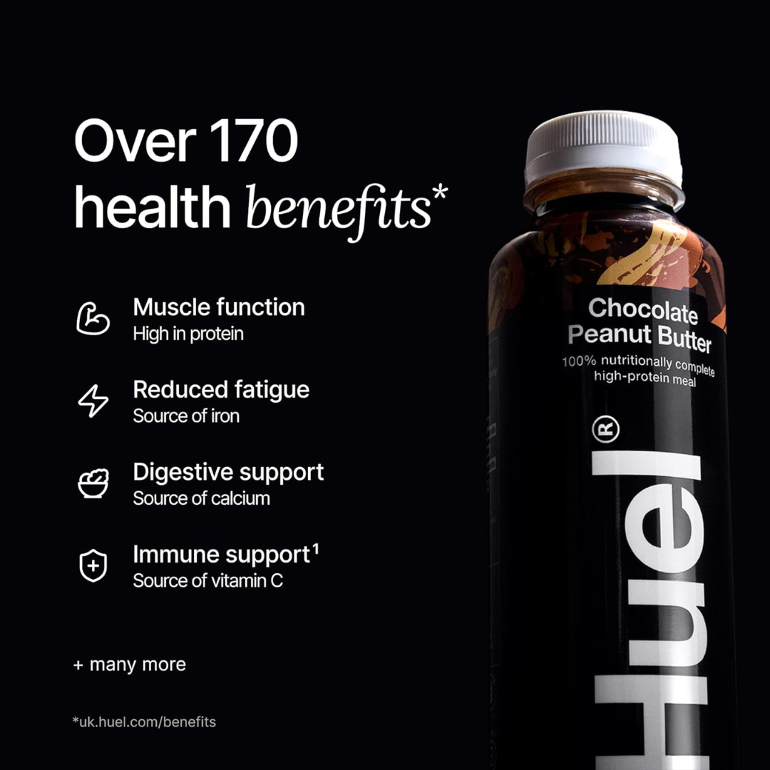 Huel Ready-to Drink Black Edition 8x500ml - Chocolate Peanut Butter