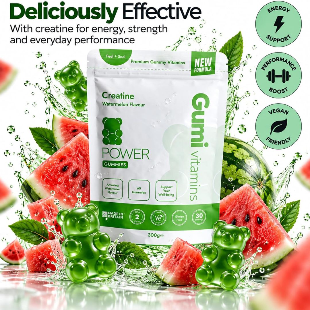 Gumi Vitamins POWER - Creatine Gummies 300g Watermelon