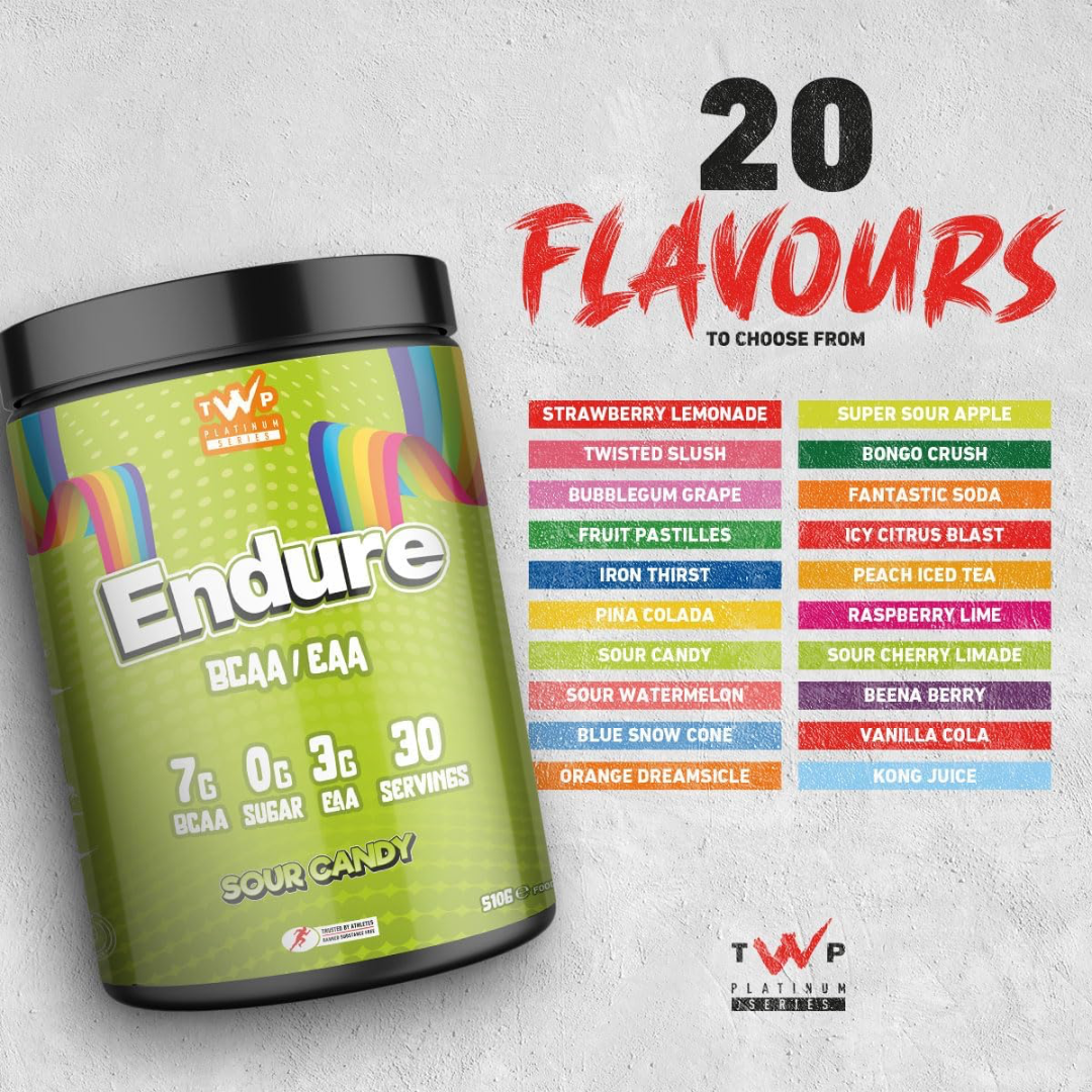 TWP Endure 510g Sour Candies