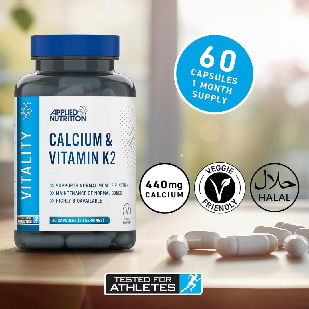 Applied Nutrition VITALITY - Calcium + K2 60 Caps