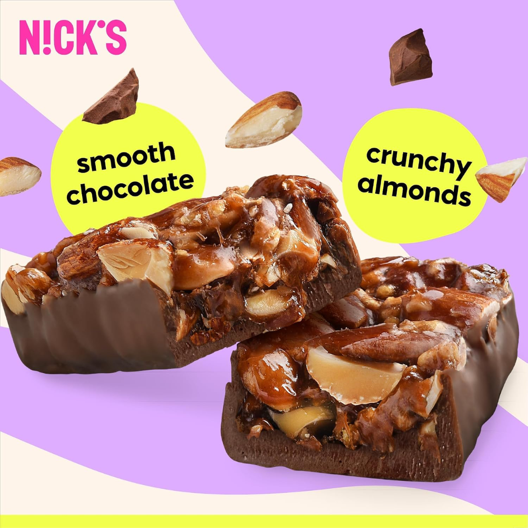 NICK'S Nut Bar 12x40g Almond Crunch
