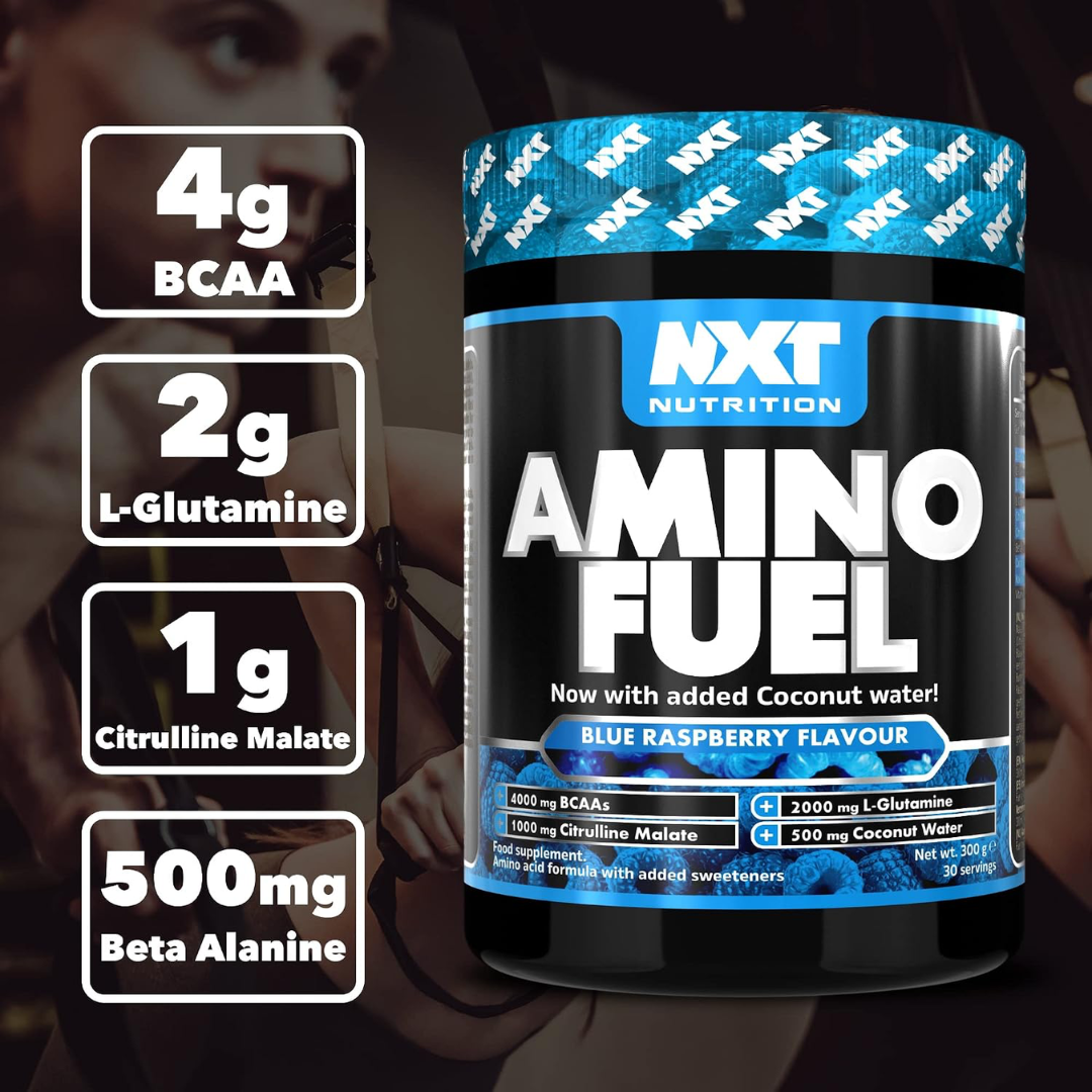 NXT Nutrition Amino Fuel 300g Blue Raspberry