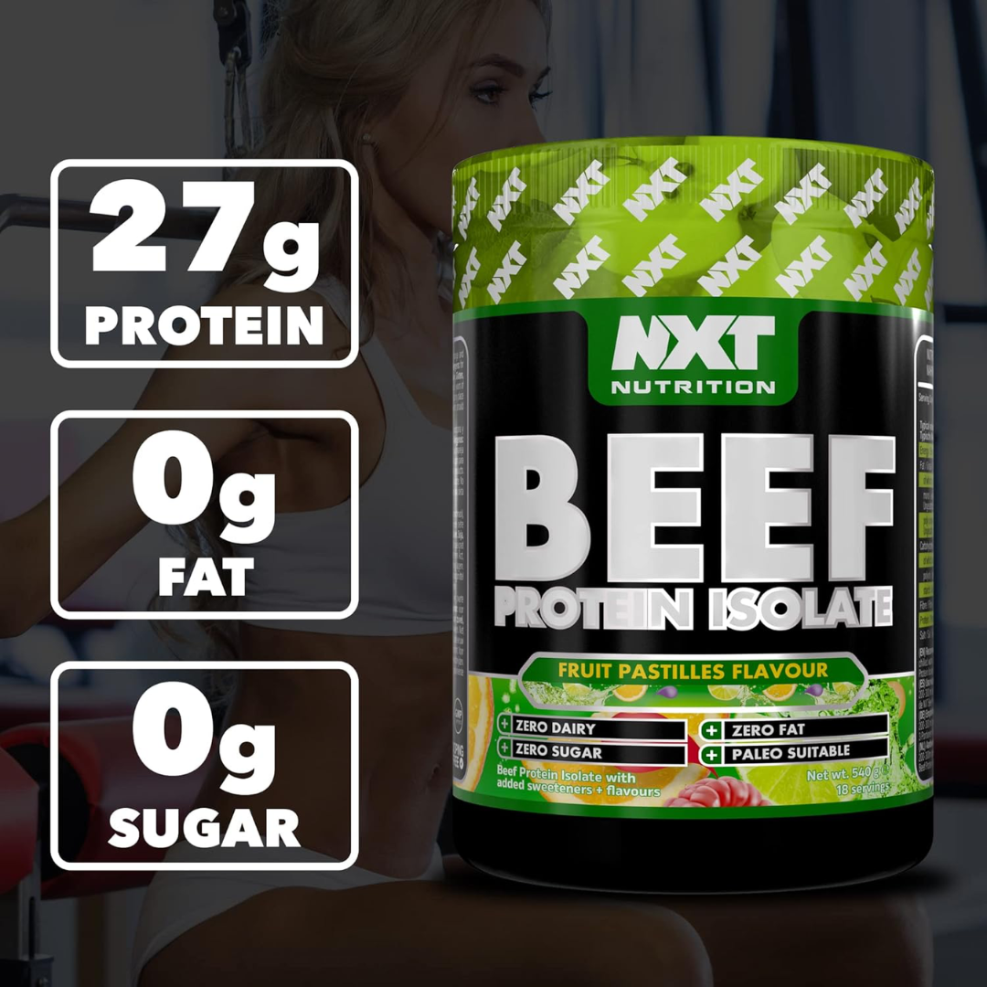 NXT Nutrition Beef Protein Isolate 540g Fruit Pastilles