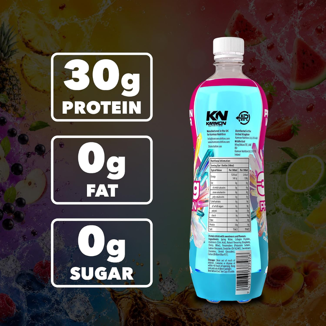 NXT Nutrition KN Protein Water 12x500ml Ice Burst