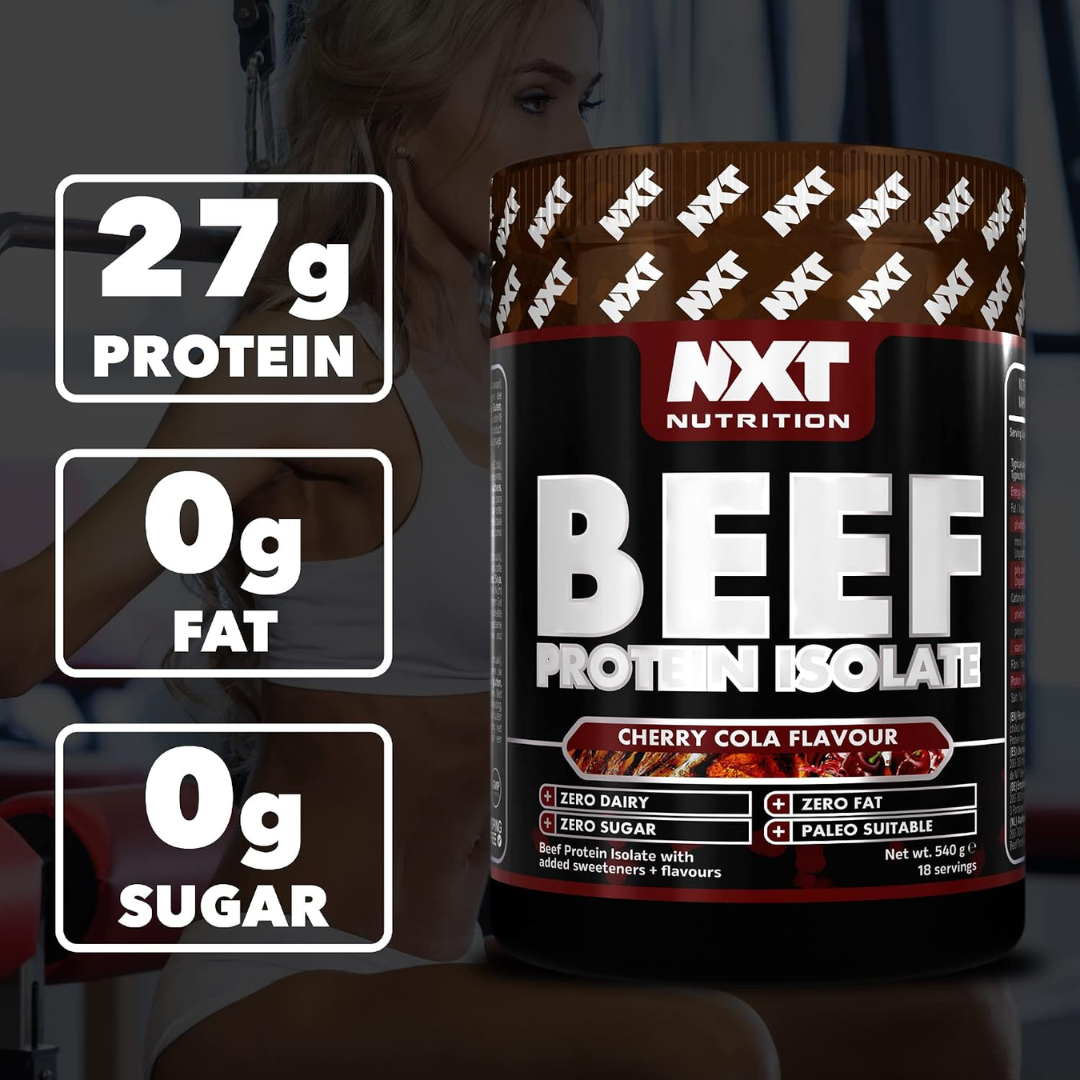 NXT Nutrition Beef Protein Isolate 540g Cherry Cola