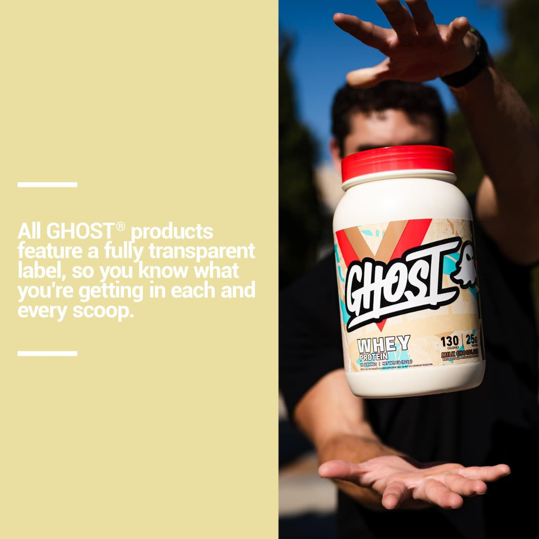 Ghost Whey 910g Milk Chocolate
