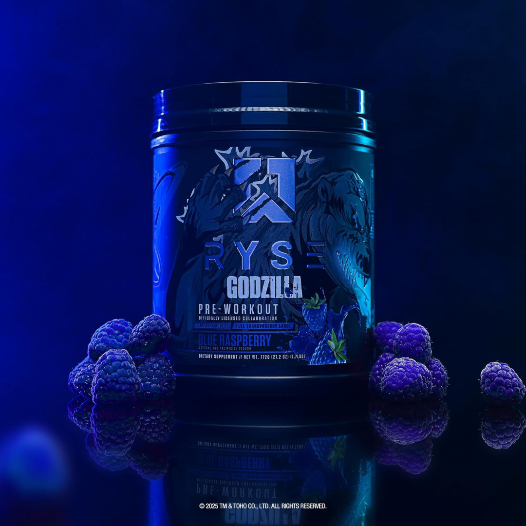 RYSE Godzilla Pre-Workout 792g Blue Raspberry