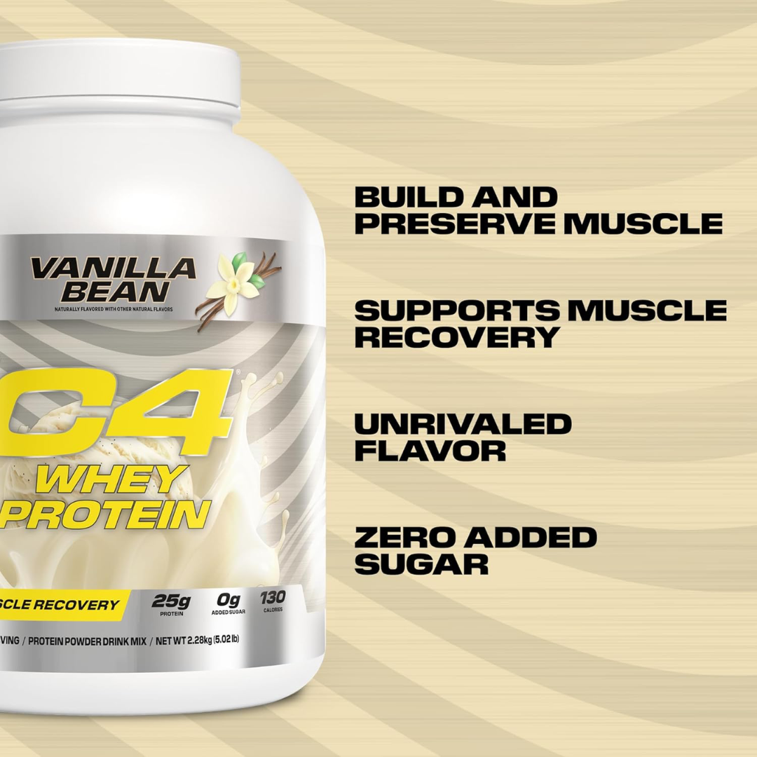 Cellucor C4 Whey Protein 46 Servings - Vanilla Bean
