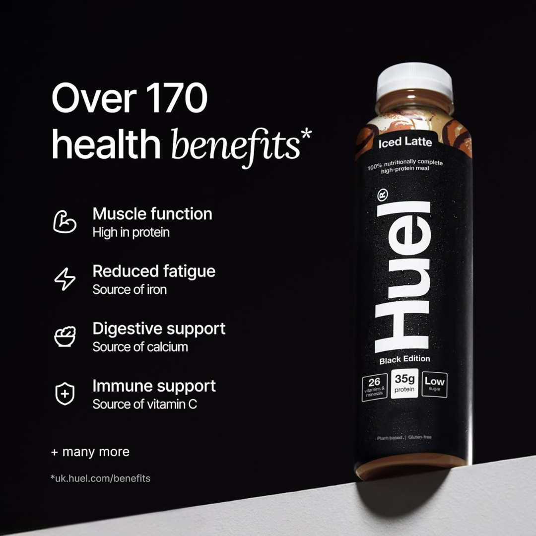 Huel Ready-to Drink Black Edition 8x500ml - Iced Latte