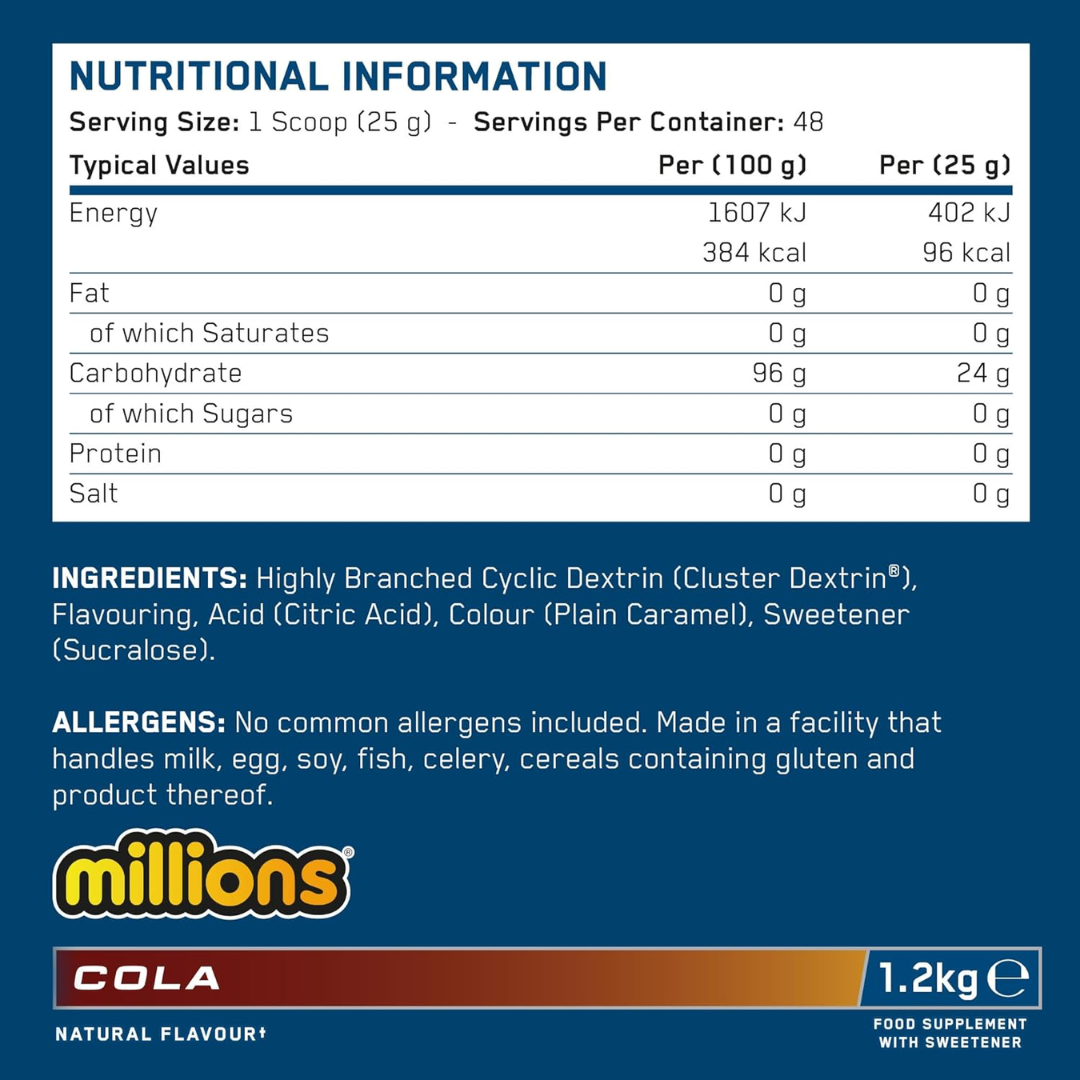 Applied Nutrition Carb X 1.2kg Millions Cola
