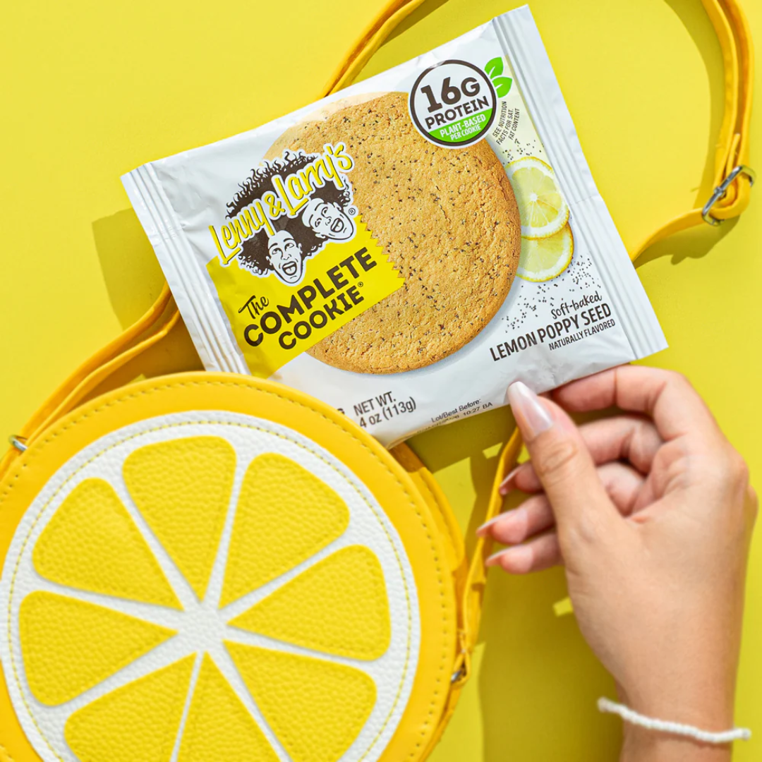 Lenny & Larry's The Complete Cookie 12x113g Lemon Poppy Seed