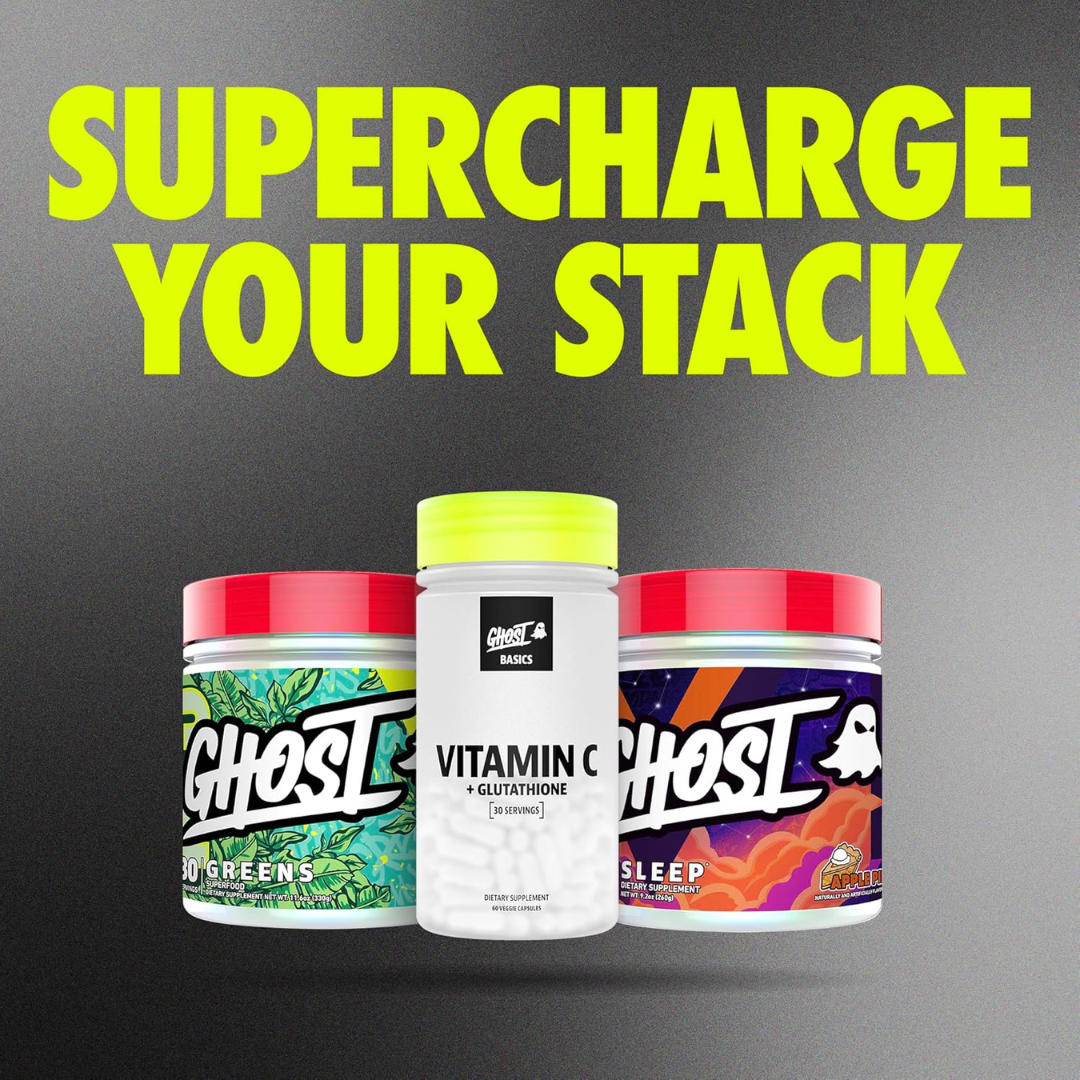 Ghost Basics Vitamin C and Glutathione 60 Caps Unflavoured