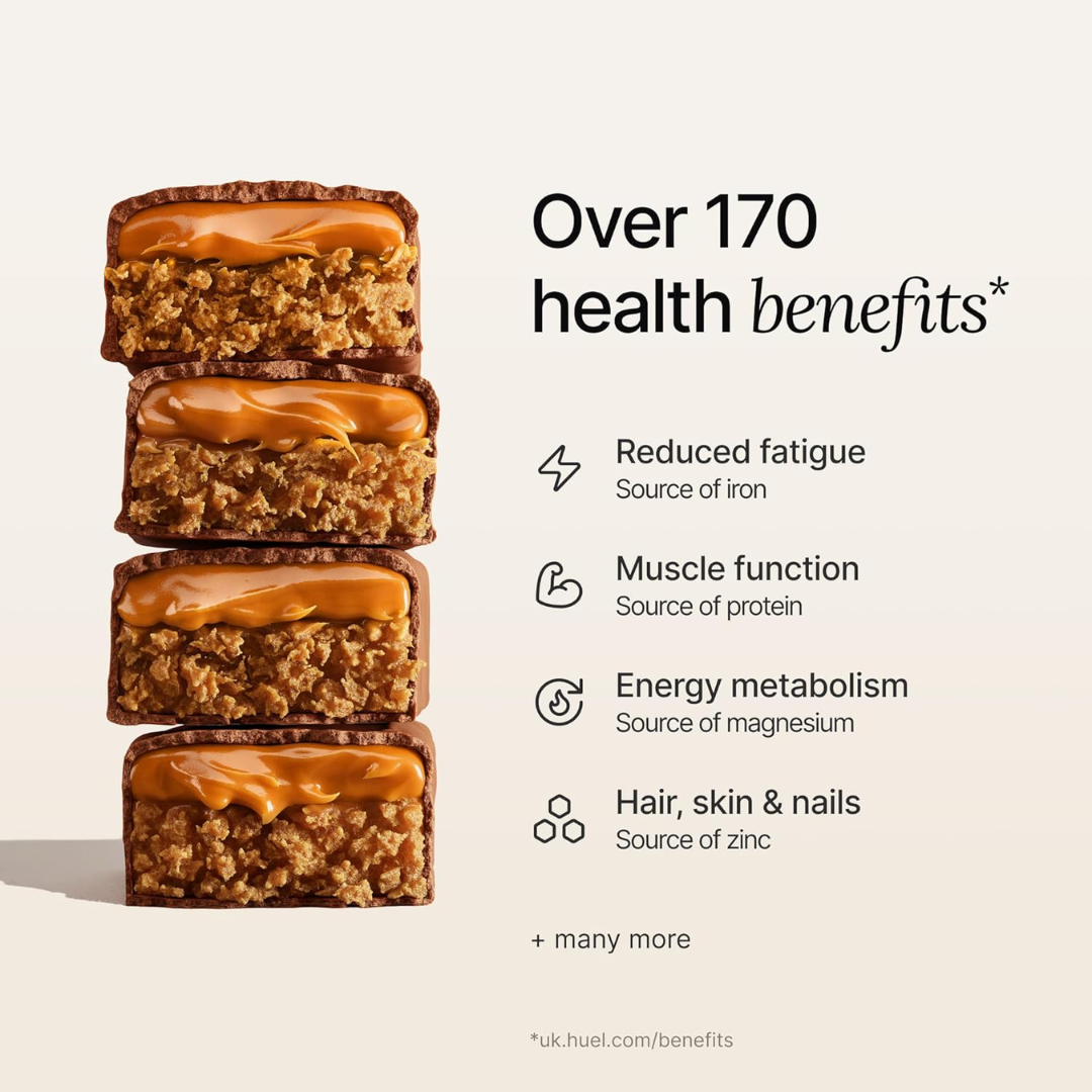 Huel Complete Nutrition Bar 12x55g Chocolate Caramel