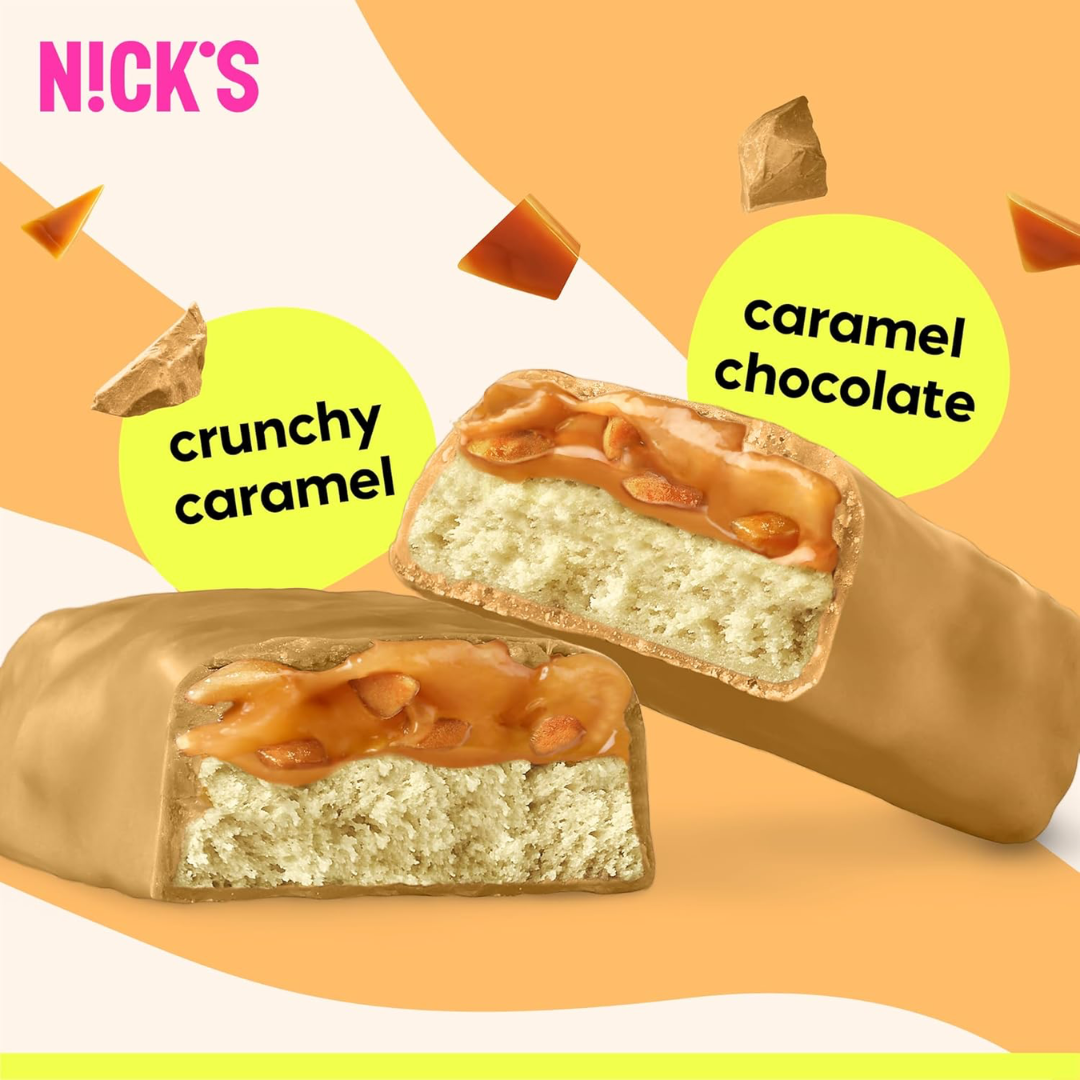 NICK'S Protein Bar 12x50g Dulce De Leche