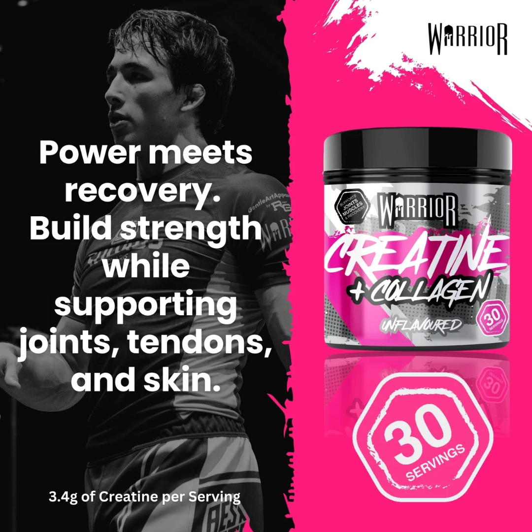 Warrior Creatine Plus Collagen 270g Unflavoured