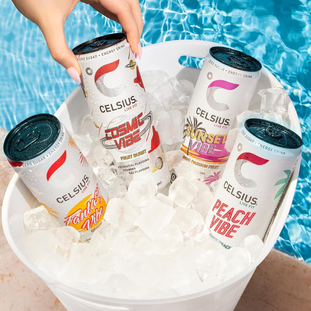 Celsius Energy Drink 12x355ml Peach Vibe