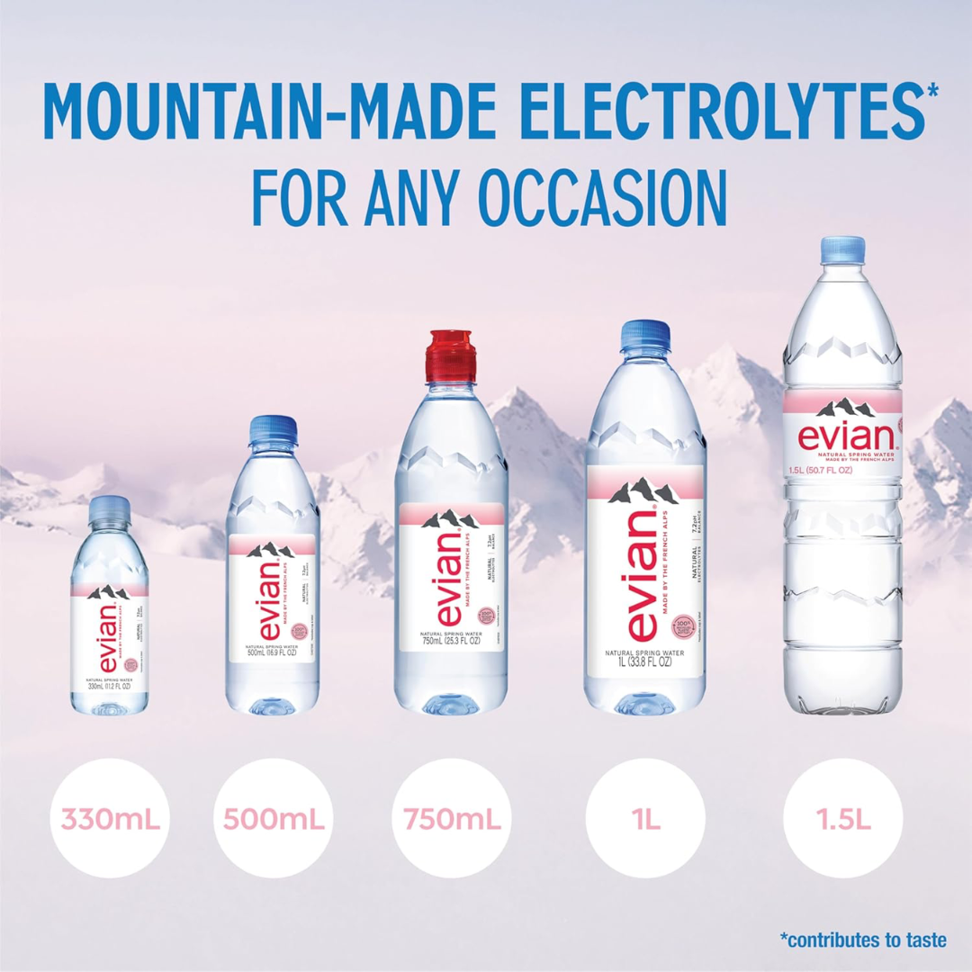 Evian Water 24x500ml
