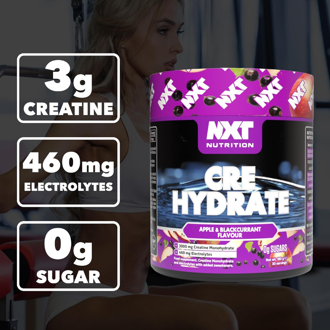 NXT Nutrition CRE Hydrate 360g Apple & Blackcurrant