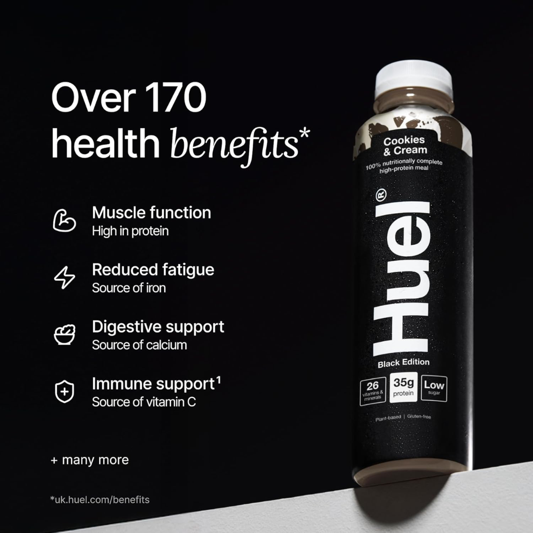 Huel Ready-to Drink Black Edition 8x500ml - Cookies & Cream
