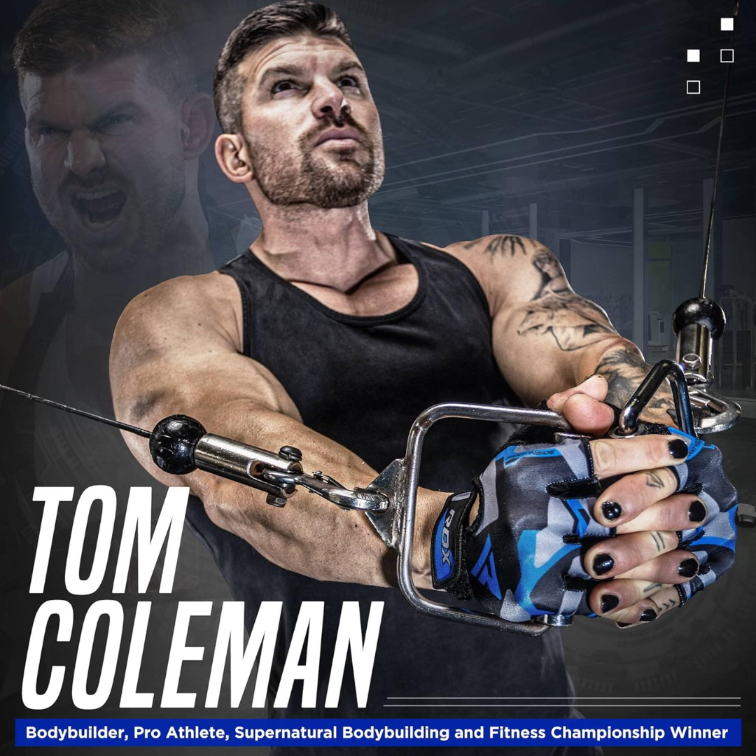 RDX Gym Gloves Sumblimation F6 2XL Blue