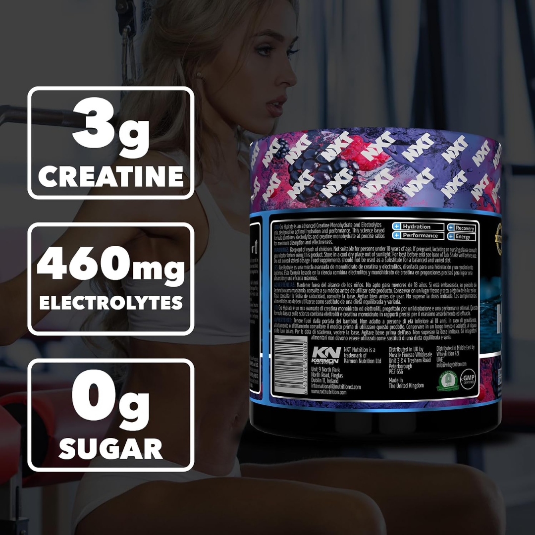 NXT Nutrition CRE Hydrate 360g Fruits of the Forest