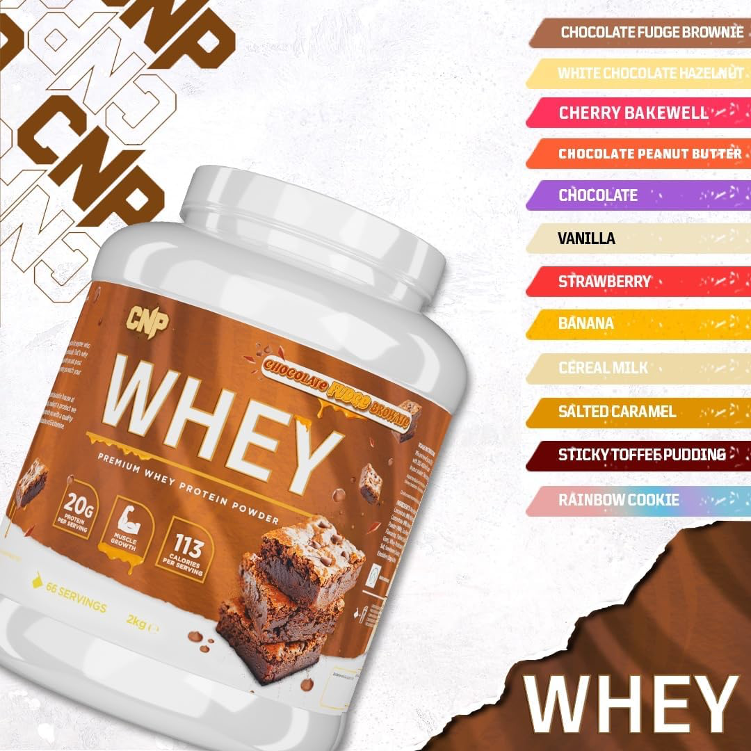 CNP Whey 2kg Chocolate Fudge Brownie