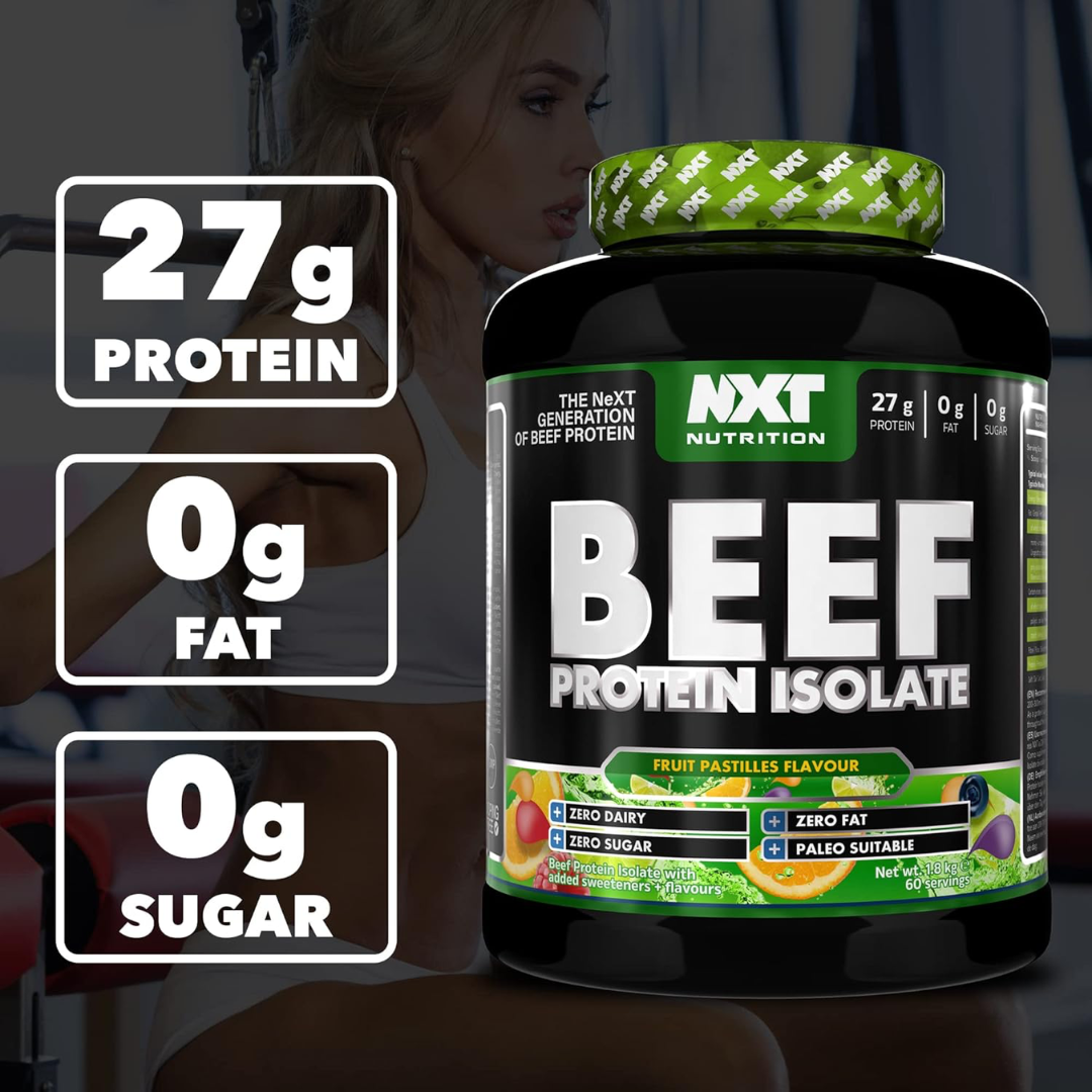 NXT Nutrition Beef Protein Isolate 1.8kg Fruit Pastilles