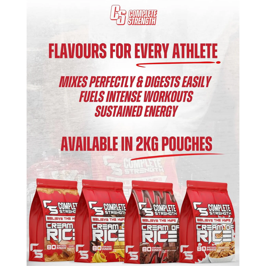 Complete Strength Cream Of Rice 2kg Cinnamon Cereal