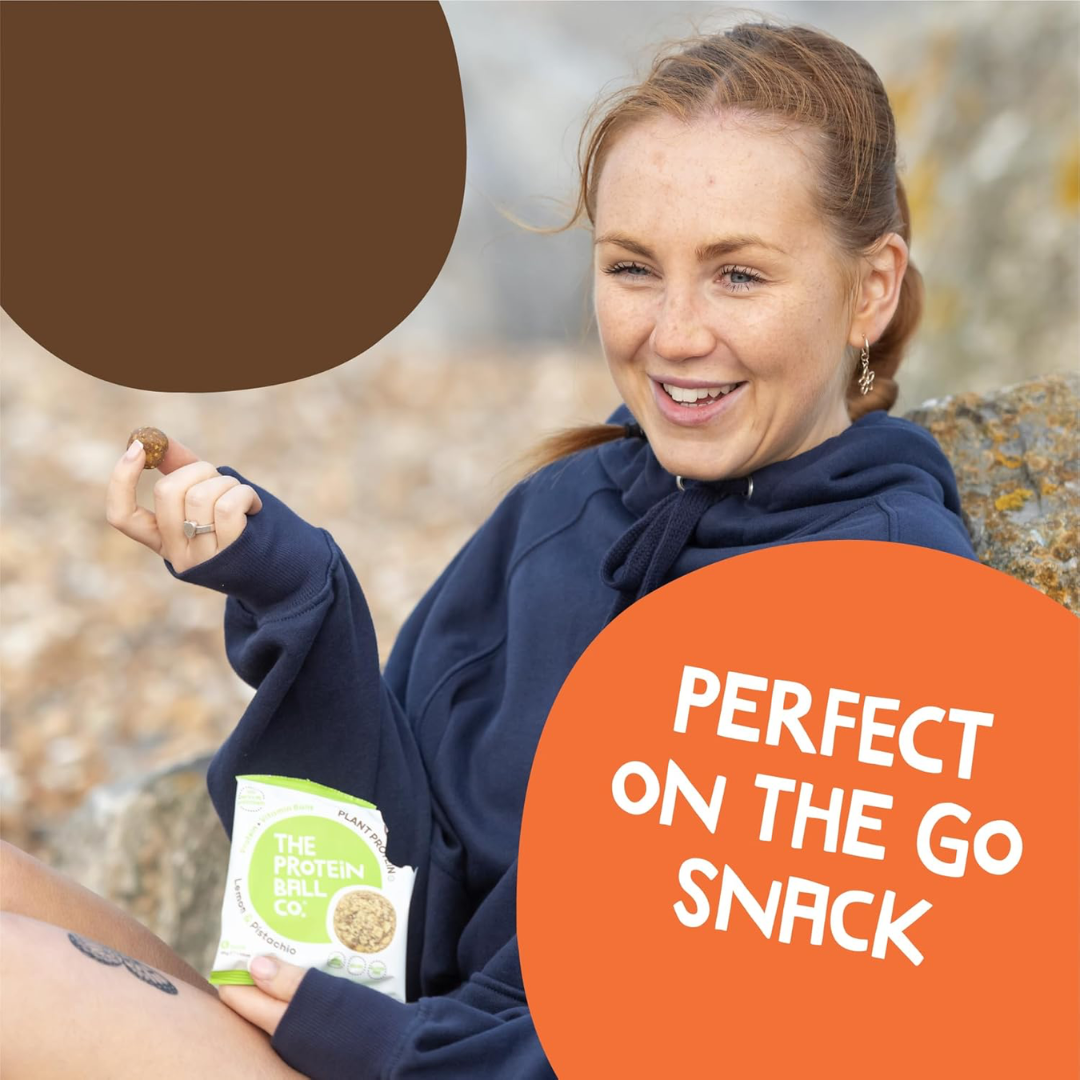 The Protein Ball Co Whey Protein Balls 10x45g Cacao & Orange