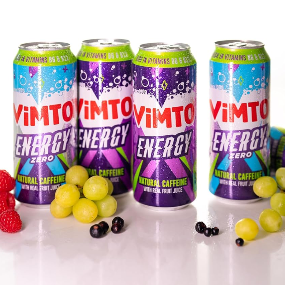 Vimto Energy No Added Sugar 12x500ml