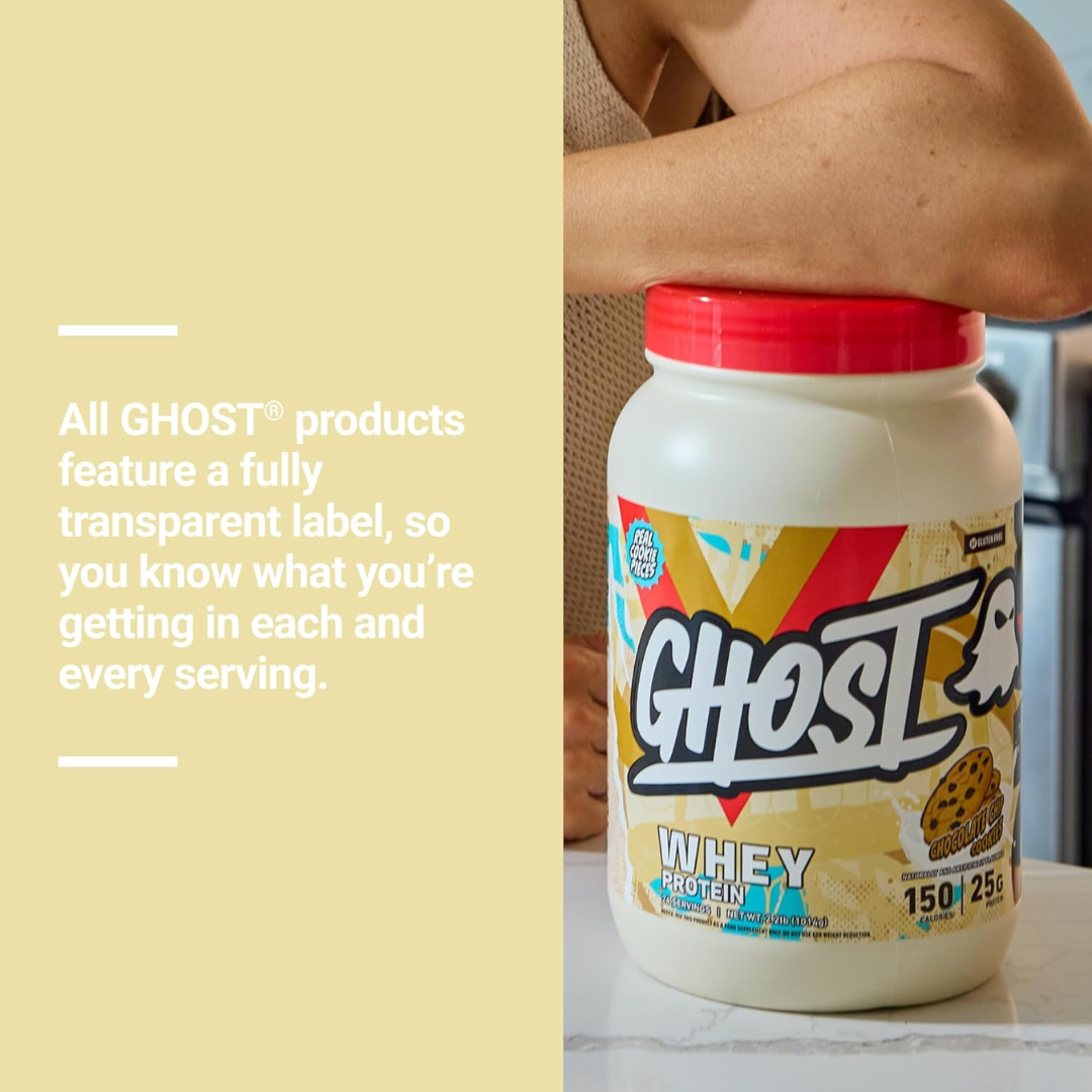 Ghost Whey 1kg Chocolate Chip Cookie GF