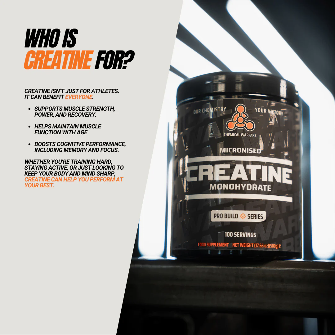 Chemical Warfare Creatine Monohydrate 500g