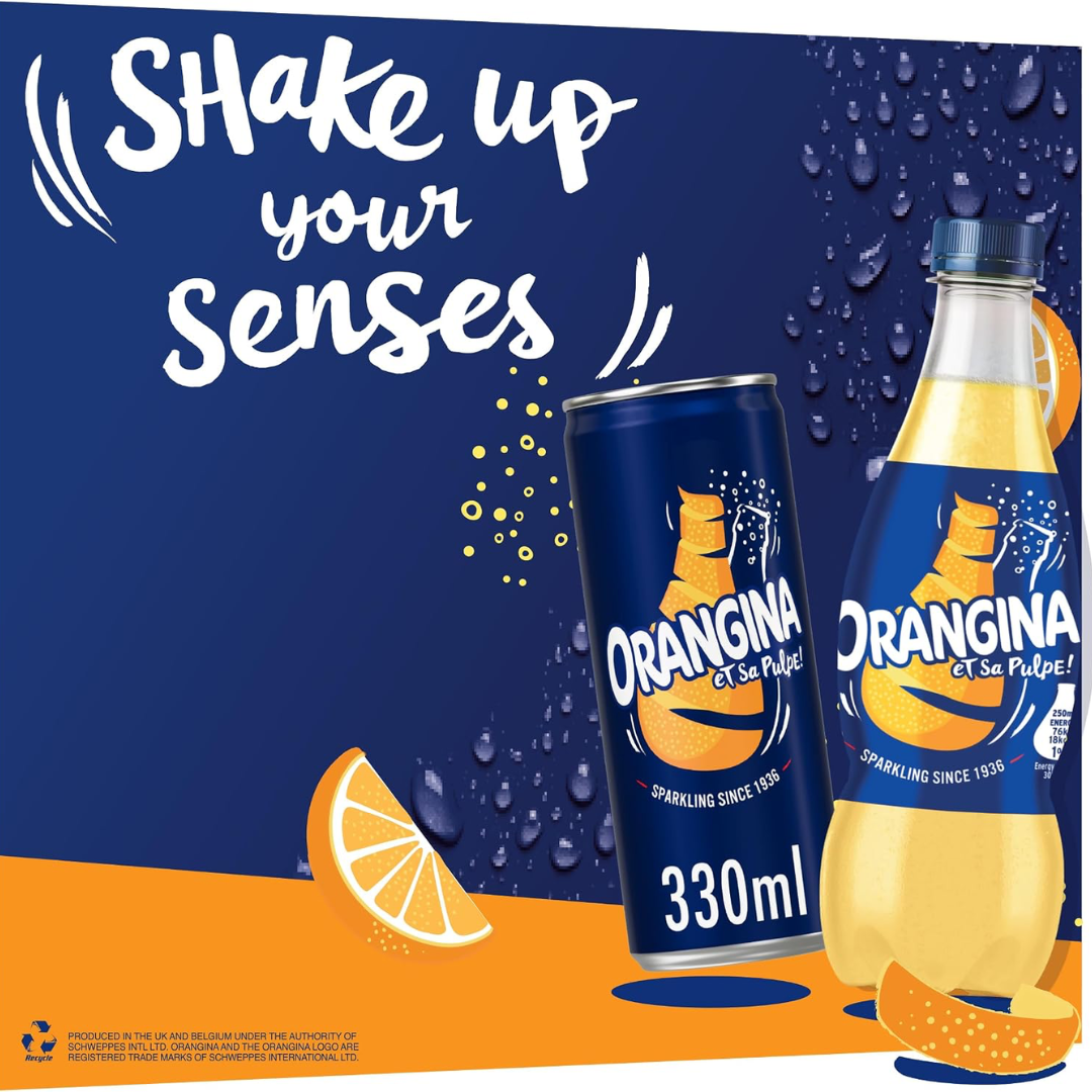 Orangina 24x330ml Orange