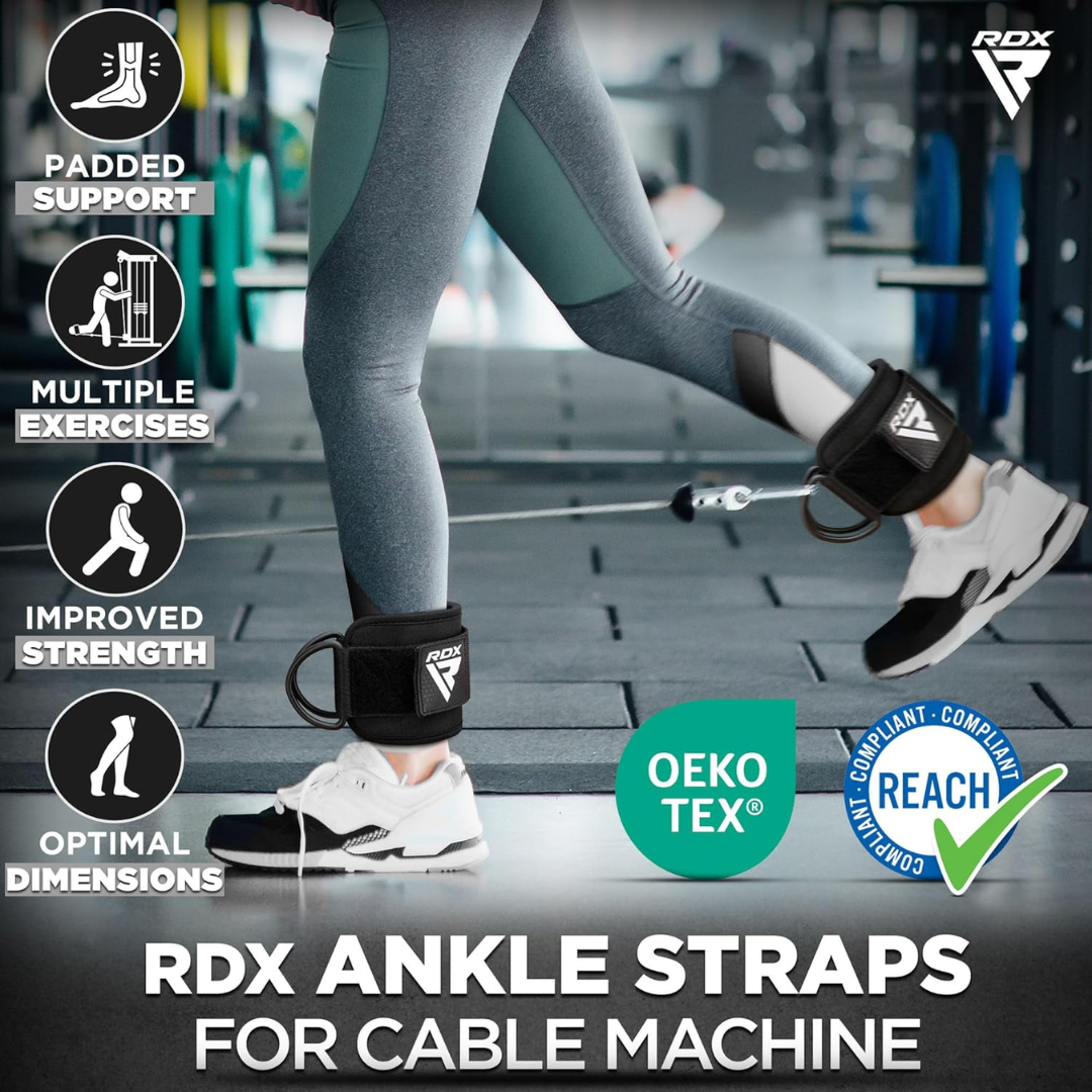 RDX Gym Ankle Pro A4 Single Black