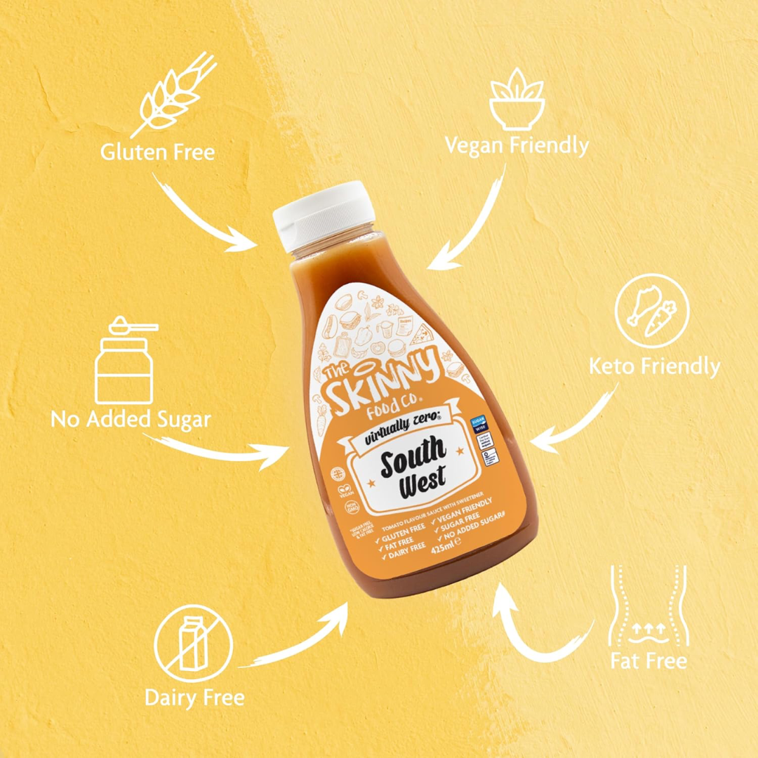 The Skinny Food Co Zero Calorie Skinny Sauce 425ml Southwest