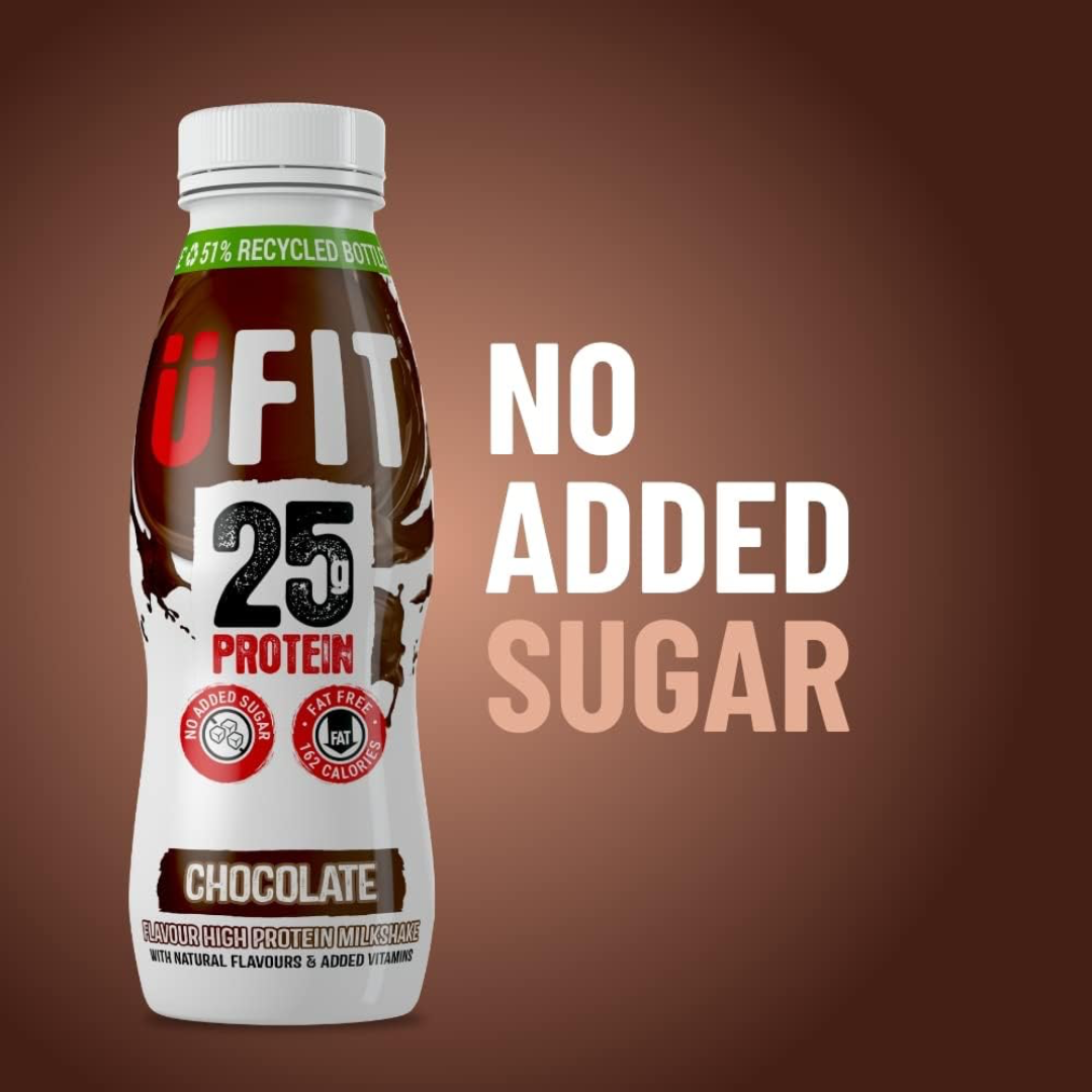 UFIT Protein RTD 10x330ml Chocolate