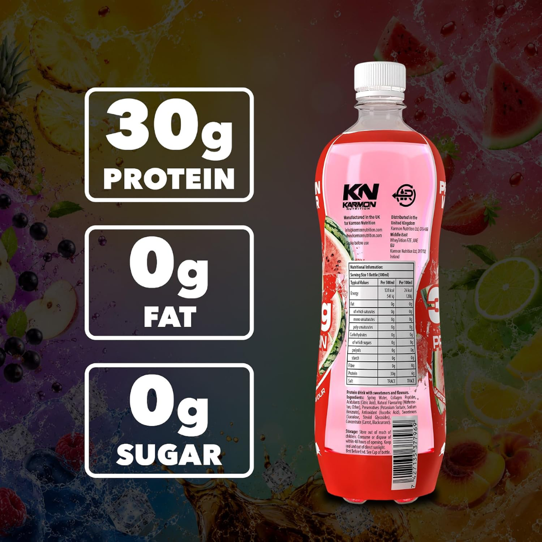NXT Nutrition KN Protein Water 12x500ml Watermelon